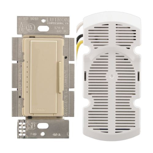 Lutron Fan Speed Control & Canopy Module Maestro, 4.0A, Multi-Location - Ivory