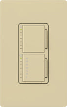 Lutron Dimmer, 300W 2.5A Maestro Combination Light Dimmer w/ Countdown Timer - Ivory