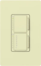 Lutron Dimmer, 300W 2.5A Maestro Combination Light Dimmer w/ Countdown Timer - Almond