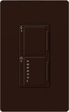 Lutron Dimmer, 300W 2.5A Maestro Combination Light Dimmer w/ Countdown Timer - Brown