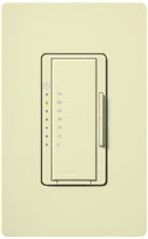 Lutron Light Timer, 5A Maestro Digital In-Wall Countdown Timer, Multi-Location - Almond
