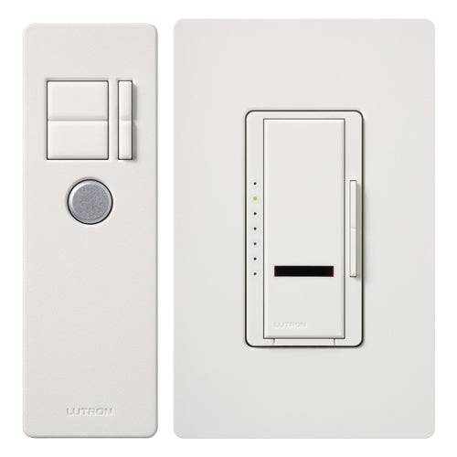 Lutron Dimmer Switch, 1000W Multi-Location Maestro IR Wireless Light Dimmer w/ Remote - White