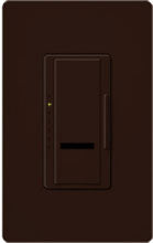Lutron Dimmer Switch, 600W 1-Pole Maestro IR Wireless Electronic Low Voltage Light Dimmer - Brown