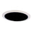 Halo Recessed Lighting Trim, 6" Reflector Cone, White Trim with Black Reflector