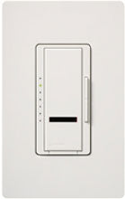 Lutron Dimmer Switch, 600W Multi-Location Maestro IR Wireless Electronic Low Voltage Light Dimmer - White