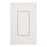 Lutron Electrical Wall Plate, Decora-Style Satin Colors Blank Insert Plate - Snow