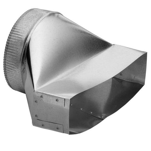 Broan Range Hood Round Transition Duct, 3-1/4" x 14" to 8"