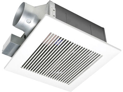 Panasonic FV-05VF2 Bathroom Fan, 50 CFM WhisperFit Low Profile Ventilation - for 4" Duct
