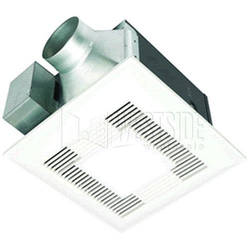 Panasonic FV-11VQL5 Bathroom Fan, 110 CFM WhisperLite Ventilation w/ Light - for 4" Duct