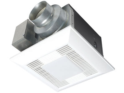 Panasonic FV-08VQL5 Bathroom Fan, 80 CFM WhisperLite Ventilation w/ Light - for 4" Duct