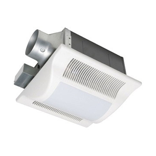 Panasonic FV-05VFL3 Bathroom Fan, 50 CFM WhisperFit Low Profile Ventilation w/Light - for 4" Duct