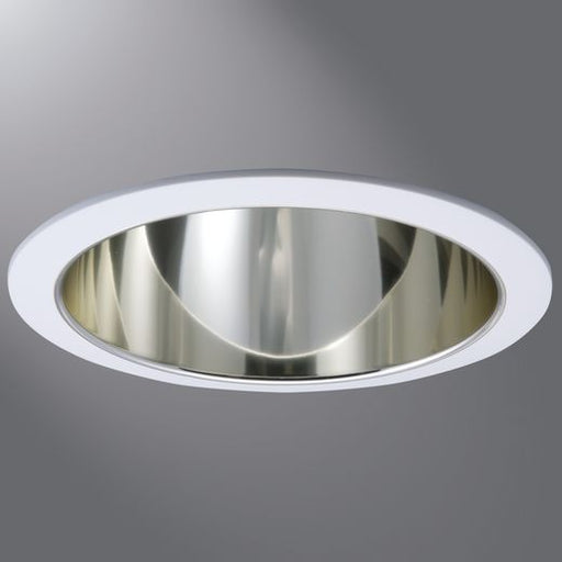 Halo Recessed Lighting Trim, 6" Reflector, Compact Fluorescent, White Trim with Haze Reflector