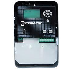 Intermatic Timer, 120-277V 30A SPDT 2-Circuit Digital Timer