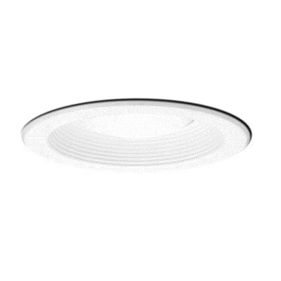 Halo  5" Recessed Metal Splay Trim with White Baffle