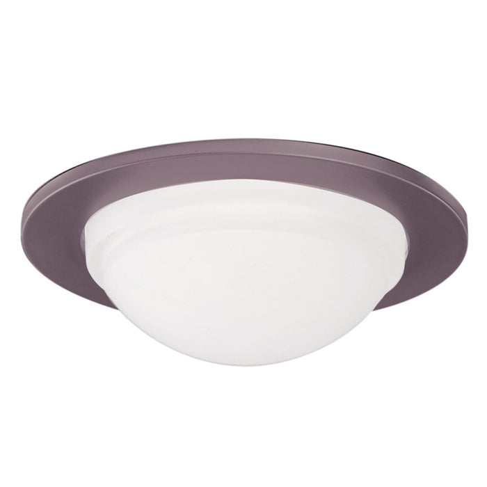 Halo LED Downlight Trim, 5" Showerlight Trim, Frosted Diffuser - Tuscan Bronze