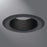 Halo Recessed Lighting Trim, 5" Full Cone Black Baffle, Black Self-Flange Ring