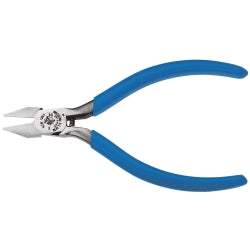 Klein Tools D244-5C 5"" Coil Spring Diagonal Cutting - Pointed Nose, Narrow Jaws Pliers