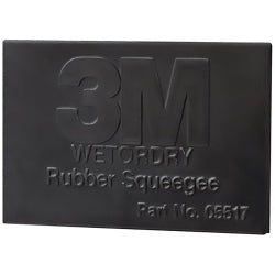 3m 05518 Wetordry Rubber Squeegee, 2"" X 3""