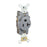 Leviton 20 Amp Single Receptacle, 125V, 5-20R, Gray, Spec Grade   