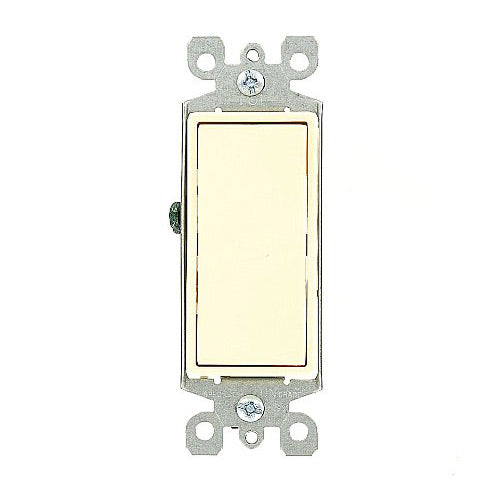 Leviton Light Switch, Decora Rocker Switch, 3-Way - Almond