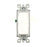 Leviton Decora Rocker Light Switch, 3-Way White, 15 Amp, 120/277V