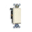 Leviton Light Switch, Decora Plus Rocker Switch, Commercial Grade, Single-Pole - Ivory