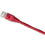Leviton Patch Cord 4 Pair / 24 AWG CM CAT5e RJ45 Red 3'