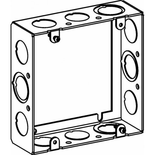 Orbit 5SSB-MKO-EXT Electric Box Extension Ring, 1 1/2" Deep w/MKO Knockouts - 5" Square
