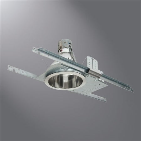 Halo Recessed Lighting Trim, Reflector, 6" Vertical, Open Reflector, Specular Clear, White Flange