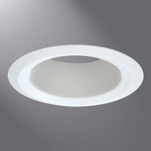 Halo Recessed Lighting Trim, 6" White Plastic Straight-Side Coilex