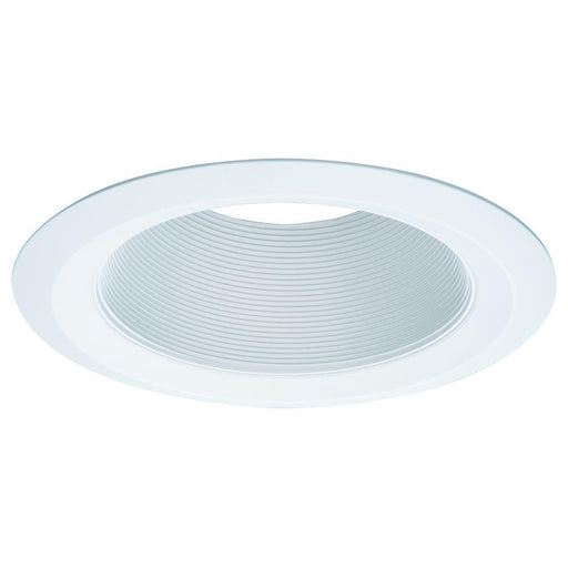 Halo Recessed Lighting Trim, 6" White Plastic Tapered Coilex