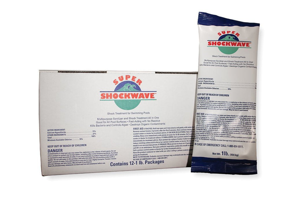 Super Shockwave 25252 Calcium Hypochlorite Granular Shock 73%