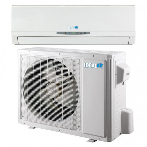 Ideal Air 700476 Ideal-Air Pro Series Ductless Air Conditioning, 18 SEER Heating & Cooling Air Conditioner - 24,000 BTU