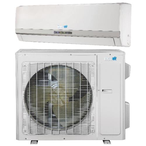 Ideal Air 700478 Ideal-Air Pro Series Ductless Air Conditioning, 18 SEER Heating & Cooling Air Conditioner - 36,000 BTU
