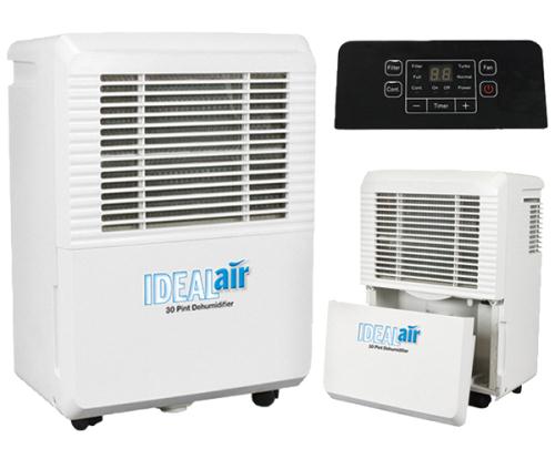 Ideal Air 700828 Ideal-Air Dehumidifier, 80 Pints
