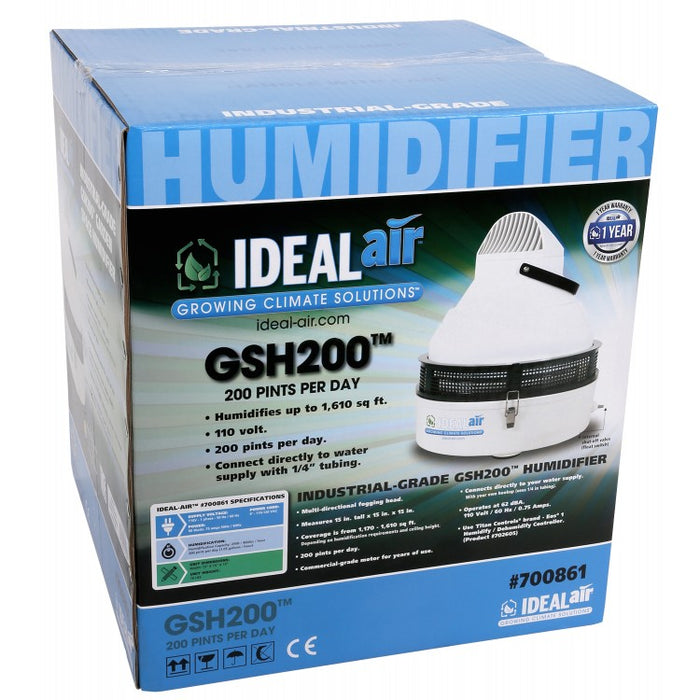 Ideal Air 700861 Ideal-Air Industrial Grade Humidifier - 200 Pints