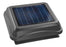 Broan Ventilation, 28W 537 Max CFM Solar Powered Surface Mount Attic Ventilator - Weathered Wood