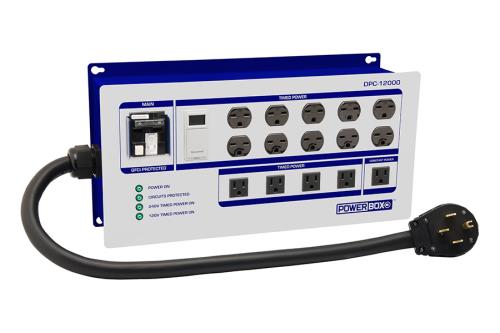 POWERBOX DPC-12000-50A-4P Powerbox Plug & Play Lighting Controller - 50A Plug & Play (702940)