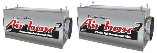 Hydrotek 706106 Air Box 3 Stealth Edition Carbon Filter, 8", 1200 CFM