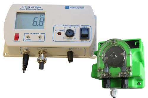 Milwaukee MC720 pH Controller with Dosing Pump Kit (716595)