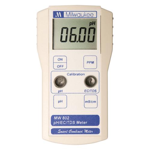 Milwaukee MW802 Smart pH/EC/TDS/ Combination Meter (716615)