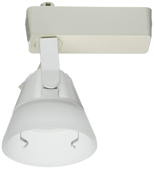 Halo LZR403P Track Lighting, Lazer Low Voltage MR16 Glass Bell Track Fixture - White