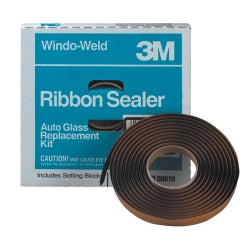 3m 08610 Window-weld Round Ribbon Sealer, 1/4"" X 15'