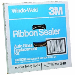 3m 08611 Window-weld Round Ribbon Sealer, 5/16"" X 15'