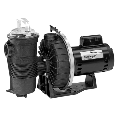 Pentair 345209 Challenger 115/208-230V Single-Speed High Pressure Pool Pump, 2 HP - Full Rated