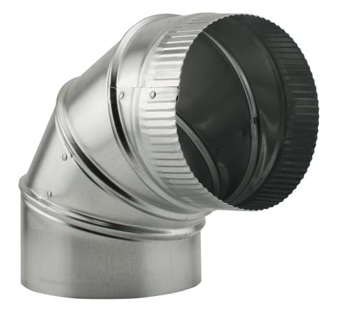 Ideal Air 750105 Ideal-Air Adjustable 90 Degree Elbow Ducting, 6"