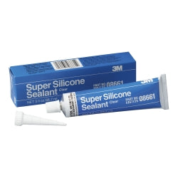 3m 08661 Super Silicone Seal, Clear, 3 Oz. Tube