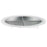 Halo Recessed Lighting Trim, 8" Line Voltage Crossblade Trim - White with Clear Anodized Louvers