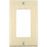 Leviton Electrical Wall Plate, Decora, 1-Gang - Ivory