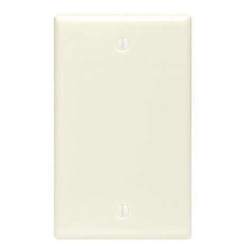 Leviton Electrical Wall Plate, Blank, 1-Gang - Almond